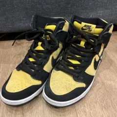 Nike SB Dunk High ブラック/イエロー