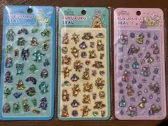 ディズニー Disney ドロップシール 3種　各1枚ずつ　3枚セット