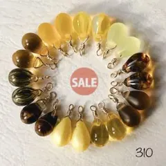 310チェコドロップビーズ レモンsale!!!
