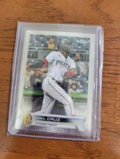 ONEIL CRUZ TOPPS 直筆サインカード Oneil Cruz Autographed 2023 Topps Card #285 Auto Grade Gem