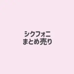 シクフォニ 묶음 판매