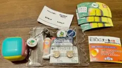 ガチャ詰めポーチ お薬 ヒヨコニナール クマックス錠 バファリンa 錠 ライオン