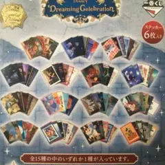 Disney Dreaming Celebration ステッカーセット6枚