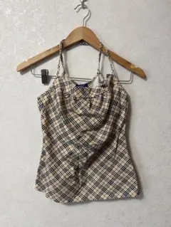 BURBERRY BlueLabel ノバチェック　キャミソール　archive