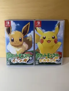 動作確認済　ポケットモンスター　Let's Go ピカチュウ　イーブイ2本セット 動作確認済 ポケットモンスター Let's Go ピカチュウ イーブイ2本