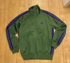 新品未使用 Nebdlles Track Jacket.Poly Green-S