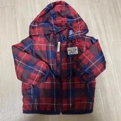 HBT チェック柄　ウィンドブレーカー　サイズ80