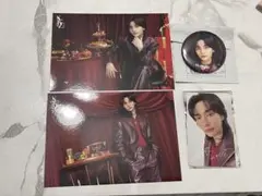 straykids クリスマス popup ラントレ ヒョンジン 缶バッジ