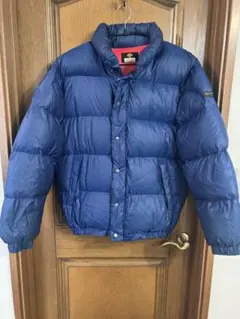 デサント　メンズ　ダウンジャケット　ヴィンテージ　DESCENTE 90s 青赤のサムネイル