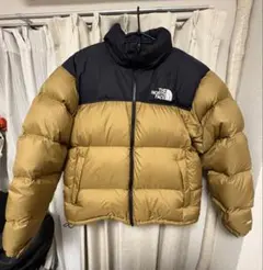 THE NORTH FACE ヌプシダウンジャケット ゴールド700fill