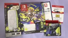 Nintendo Switch スプラトゥーン3本体+プロコン+ケースセット美品