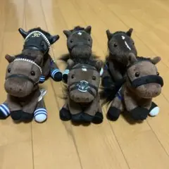 アイドルホース ぬいぐるみ Sサイズ エフフォーリア ワグネリアン など 6頭