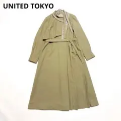 完売UNITED TOKYO フロッキーシアーシャツワンピース オケージョン