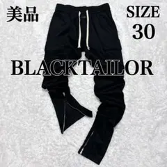 美品✨ BLACKTAILOR ブラックテイラー スキニーカーゴパンツ 黒 30