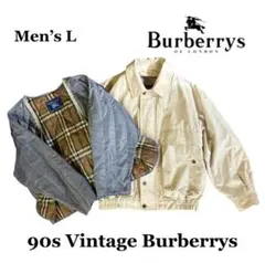 希少 Vintage Burberrys スウィングトップ ボンバー ジャケット