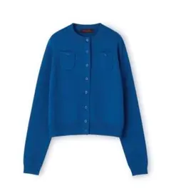 CABaN コットンカシミヤクルーネックカーディガン