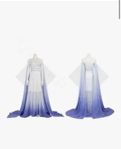 精霊エルサ　衣装フルセット 2025年最新】精霊エルサ コスプレの人気アイテム - メルカリ