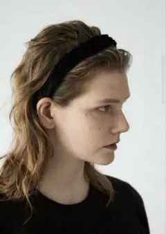 【新品未使用】moussy ベロアカチューシャのサムネイル