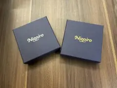 Nicoiro ペアリング リーフ ムーンライト S925製
