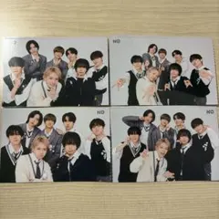 Myojo2026 11月号 厚紙カード なにわ男子 セット