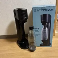 新品•未開封】SodaStream GAIA 炭酸水メーカー 本体 ブラック - メルカリ