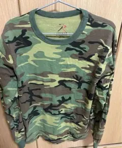 Rothco 迷彩柄 長袖Tシャツ　ロンT ロスコ 迷彩 ストリート　カモ