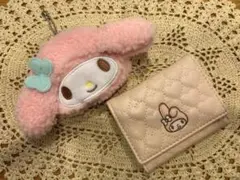 マイメロディ ポーチ 3つ折り財布 セット