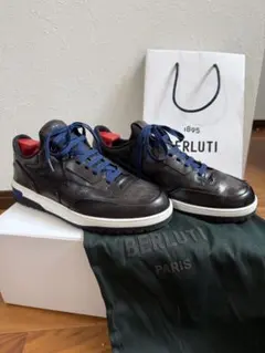 定価35万ベルルッティberluti プレイオフ　スクリットスニーカー