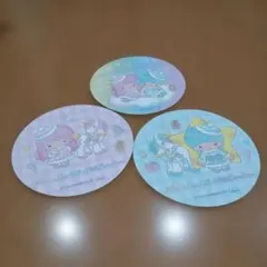 サンリオ キキララ ステッカー シール キューズモール 限定 3枚