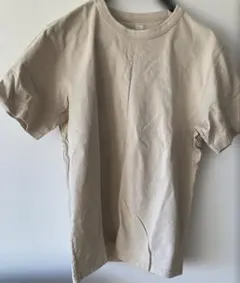 UNIQLO U ベージュ Tシャツ XL
