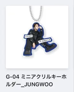 nct127 ジョンウ　ミニアクリルキーホルダー