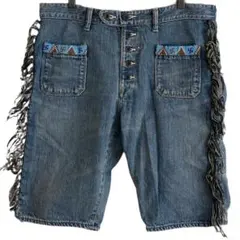 KAPITAL デニムショーツ インディゴ | KAPITAL