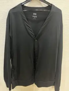 UNIQLO ユニクロ　エアリズムカーディガン Lサイズ　ブラック、紺　2枚