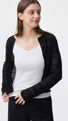 GU コットンブレンドキャミソール（ドライ）オフホワイト