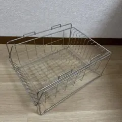 給食カゴ ステンレス 昭和レトロ - メルカリ