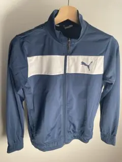 PUMA ジップアップジャケット 150サイズ ネイビー/ホワイト