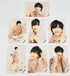 なにわ男子 道枝駿佑 公式写真 グリーティングフォト グリフォ ホワイトデー