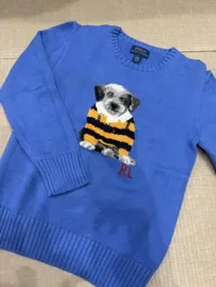 Polo Ralph Lauren 犬刺繍セーター サイズ7