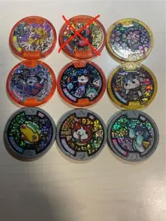 妖怪メダル　8枚セット