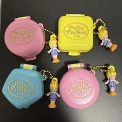の*ら様 Polly Pocket　ポーリーポケット　ガチャ　3種4個