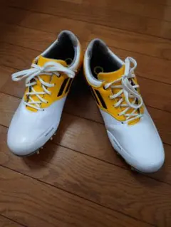 adizero ゴルフシューズ ホワイト/イエロー