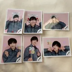 なにわ男子 道枝駿佑 グリーティングフォト 公式写真 6枚セット 11