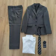 スーツセット　150cm　キッズ　フォーマル　グレー