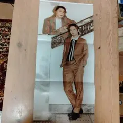 KinKi Kidsの雑誌付録両面ピンナップ(女性自身)