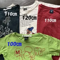 ⭐︎値下げ⭐︎UNIQLO アンダーカバー　Tシャツ4点セット100〜120㎝