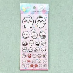 韓国限定品　ちいかわ　5サイズステッカー　ぷっくりシール