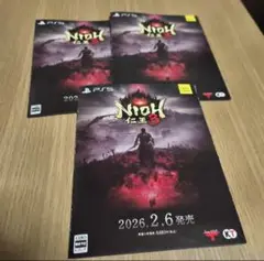 仁王3 PS5 2026年2月6日発売パンフレット10枚セット