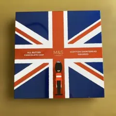 M&S マークスアンドスペンサー 空き缶 イギリス国旗 ユニオンジャック 衛兵