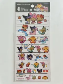 サンリオ ハローキティ マイメロ クロミ 日焼けシール 4サイズステッカー