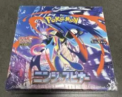 【新品未開封】ポケモンカード ニンジャスピナー 1BOX シュリンク付き